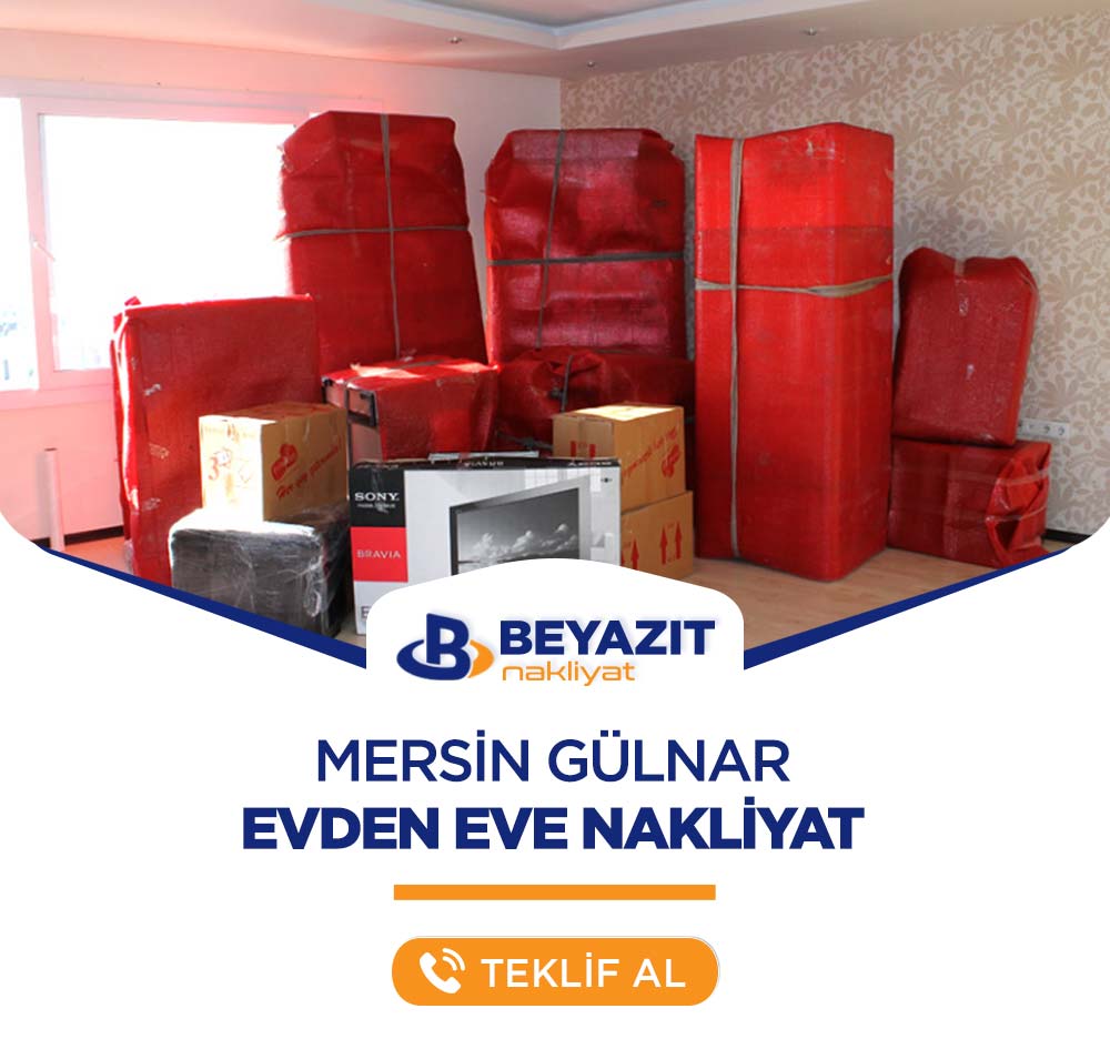 Mersin Gülnar Evden Eve Nakliyat